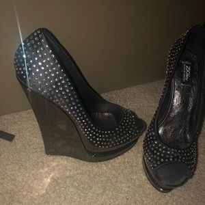 Rhinestone Wedges